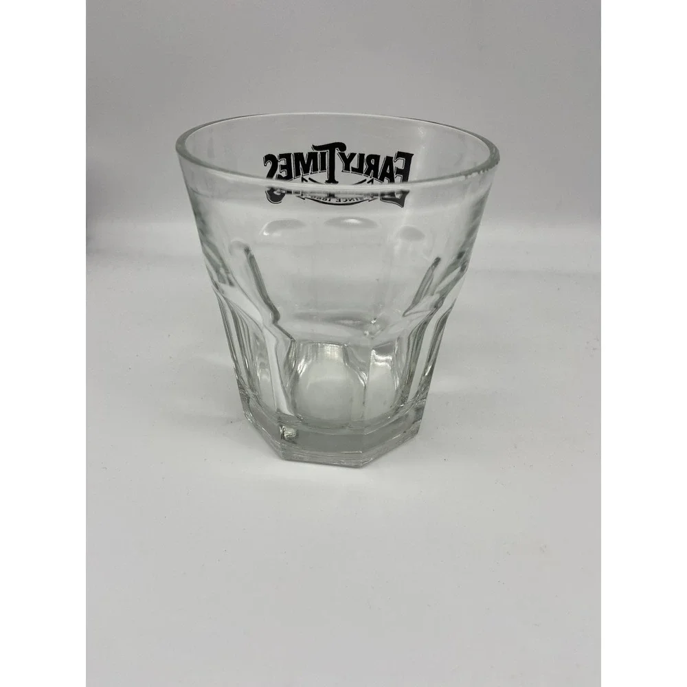 Early Times Since 1860 Whiskey Glasses‎ Set of 5 Tumblers Barware Collectible